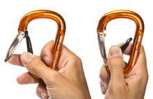 Load image into Gallery viewer, GRIVEL MEGA HMS 2.0 TWIN GATE CARABINER GOLD