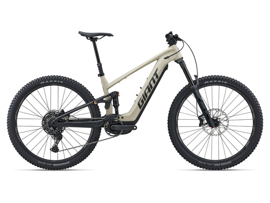 Giant electric bike on a white background