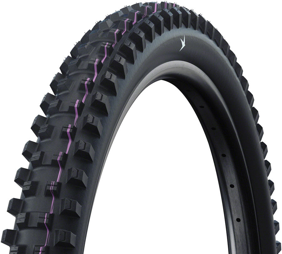 Side shot of Schwalbe Shredda Tire