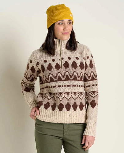 Toad&Co Women's Wilde 1/4 Zip Sweater