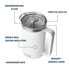 Load image into Gallery viewer, Yeti Rambler 34 oz French Press