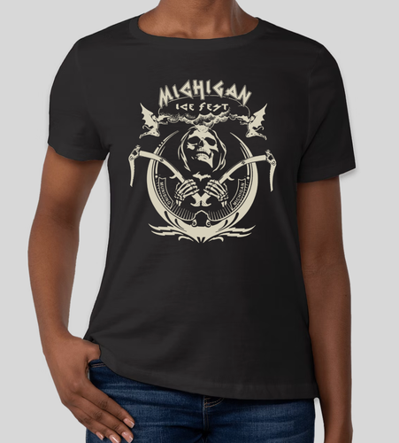 Michigan Ice Fest 2024 Women's Official Tee