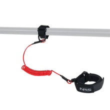 Load image into Gallery viewer, NRS Coil Paddle Leash Red
