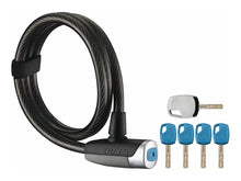 Load image into Gallery viewer, Giant SureLock Flex Combo 12 Cable Lock Matte Black 12mm x 180xm
