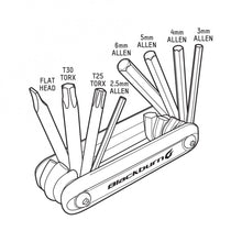 Load image into Gallery viewer, Blackburn Grid 8 Mini Tool Grey