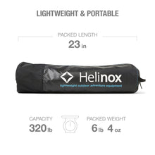 Load image into Gallery viewer, Helinox Cot One Convertible Long Black
