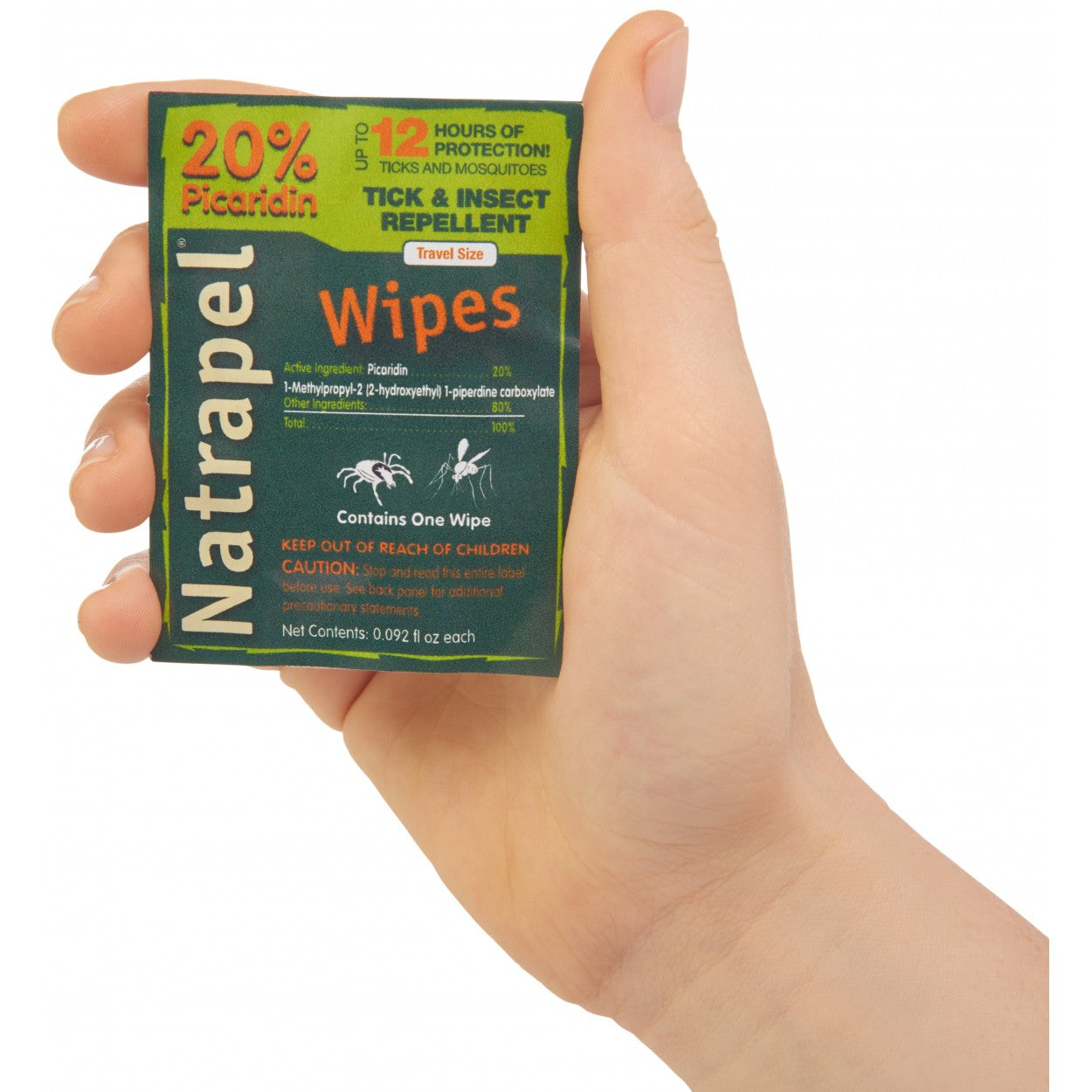 NATRAPEL WIPES 12 PK