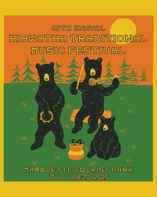 Welcome Hiawatha Music Festival! Wrist band gets you a discount this year!