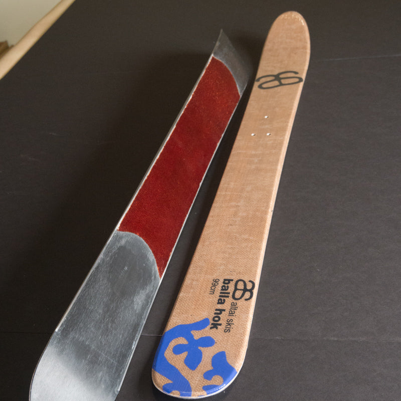 Altai Kid's Balla Hok Ski w/Kuna Universal Binding 99cm – Down