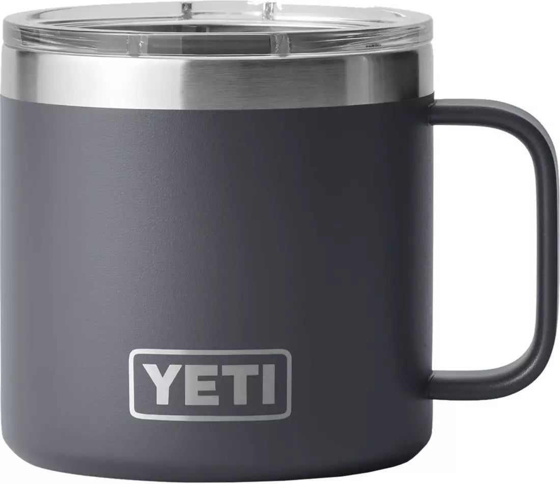 YETI Rambler 10 Oz Stackable Mug with MagSlider Lid in Charcoal