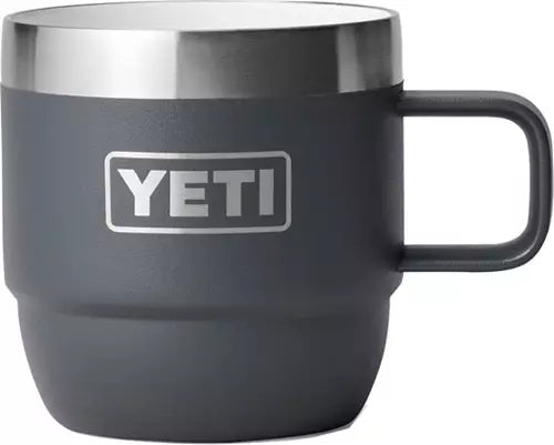 YETI Rambler 6 oz Stackable Mug, Stainless Steel, Vacuum Insulated  Espresso/Coffee Mug, 2 Pack, Seafoam