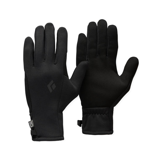 Black Gloves on white background