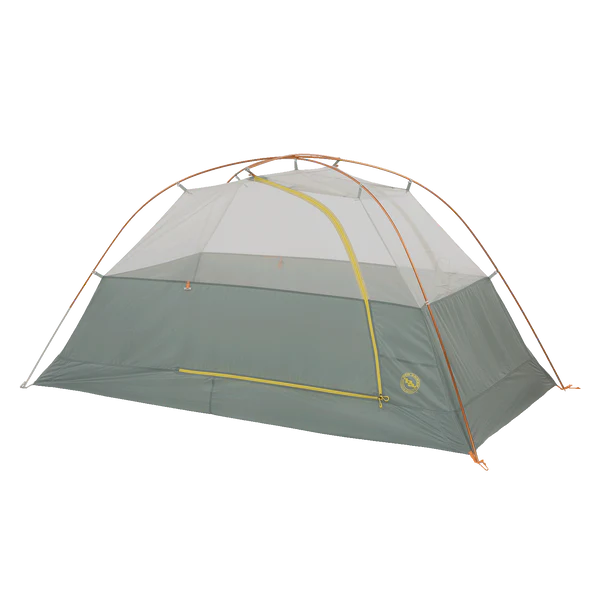 Camping tent with a white background