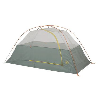 Camping tent with a white background
