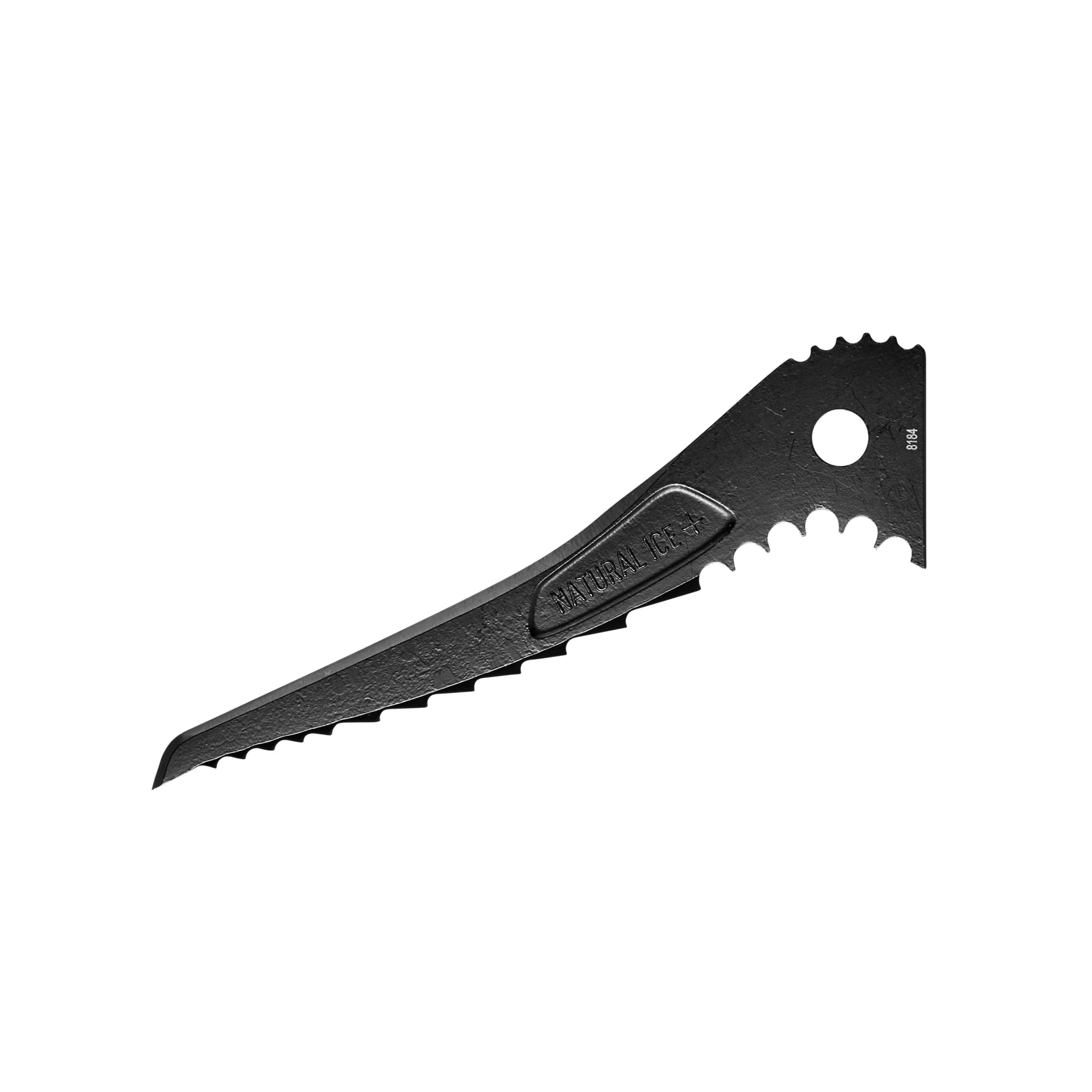 Ice axe pick on a white background