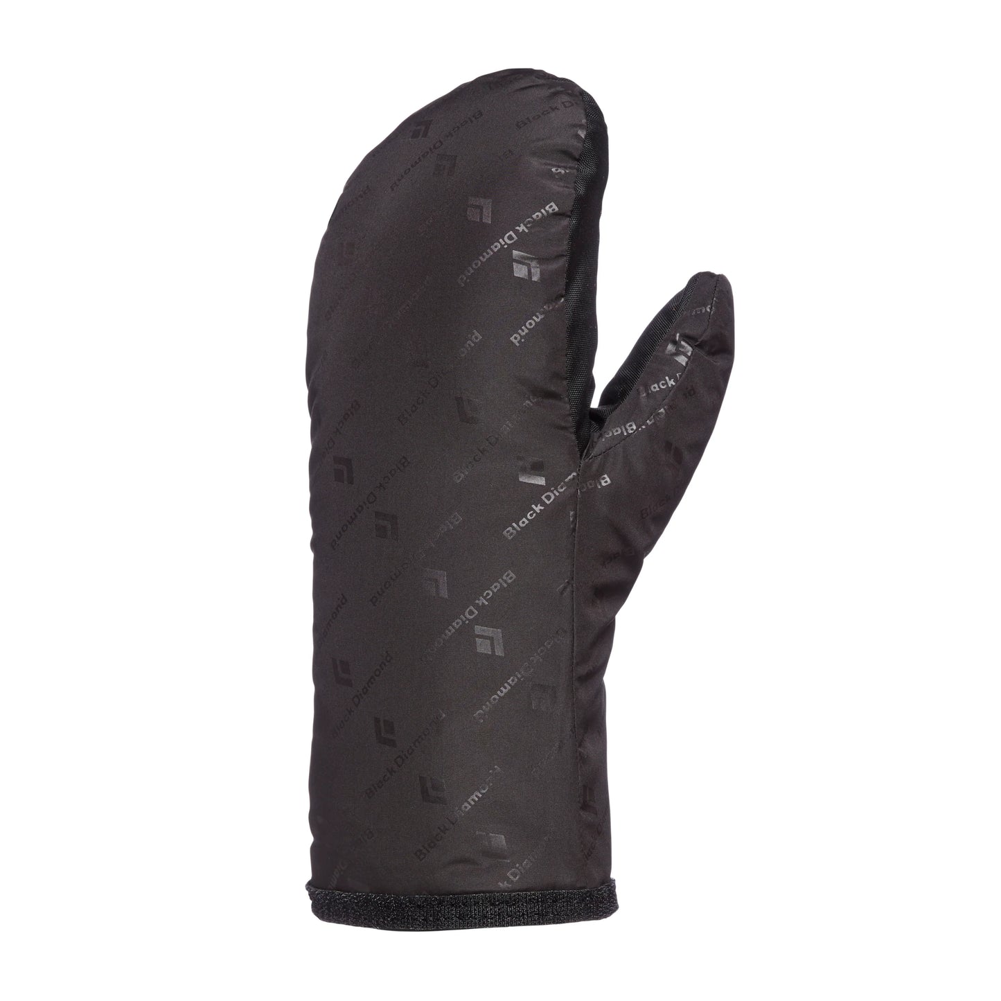 Black insulated glove with brand logo on a white background