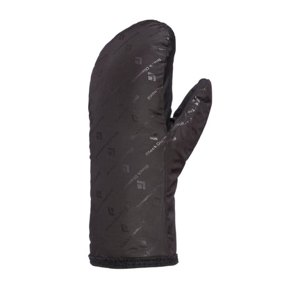 Black insulated glove with brand logo on a white background