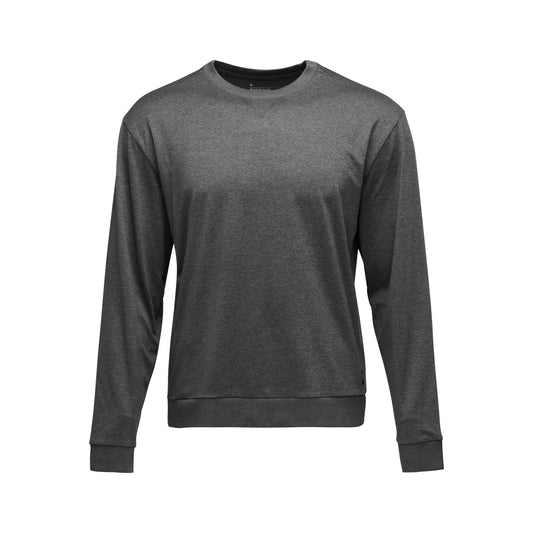 Gray sweatshirt on a white background