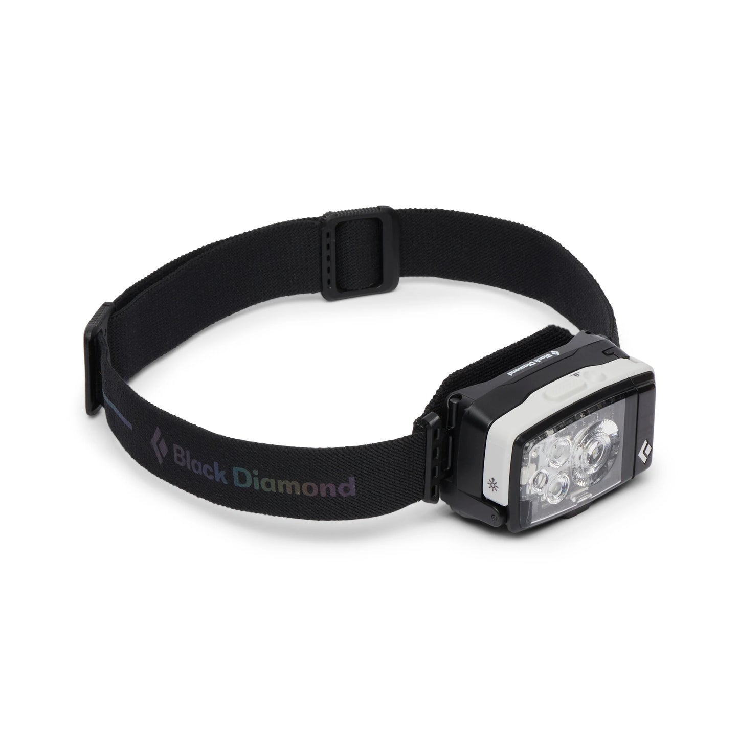 Black Diamond headlamp on a white background
