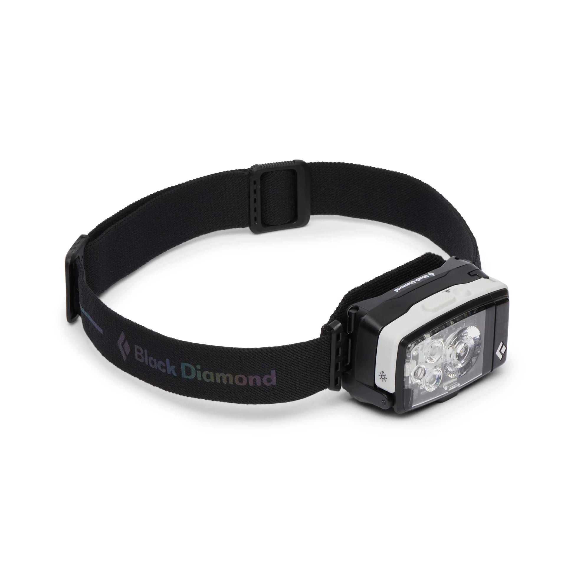 Black Diamond headlamp on a white background