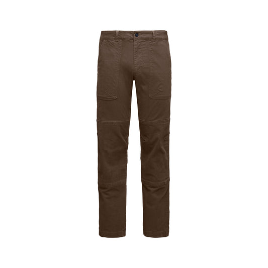 Brown pants on a white background
