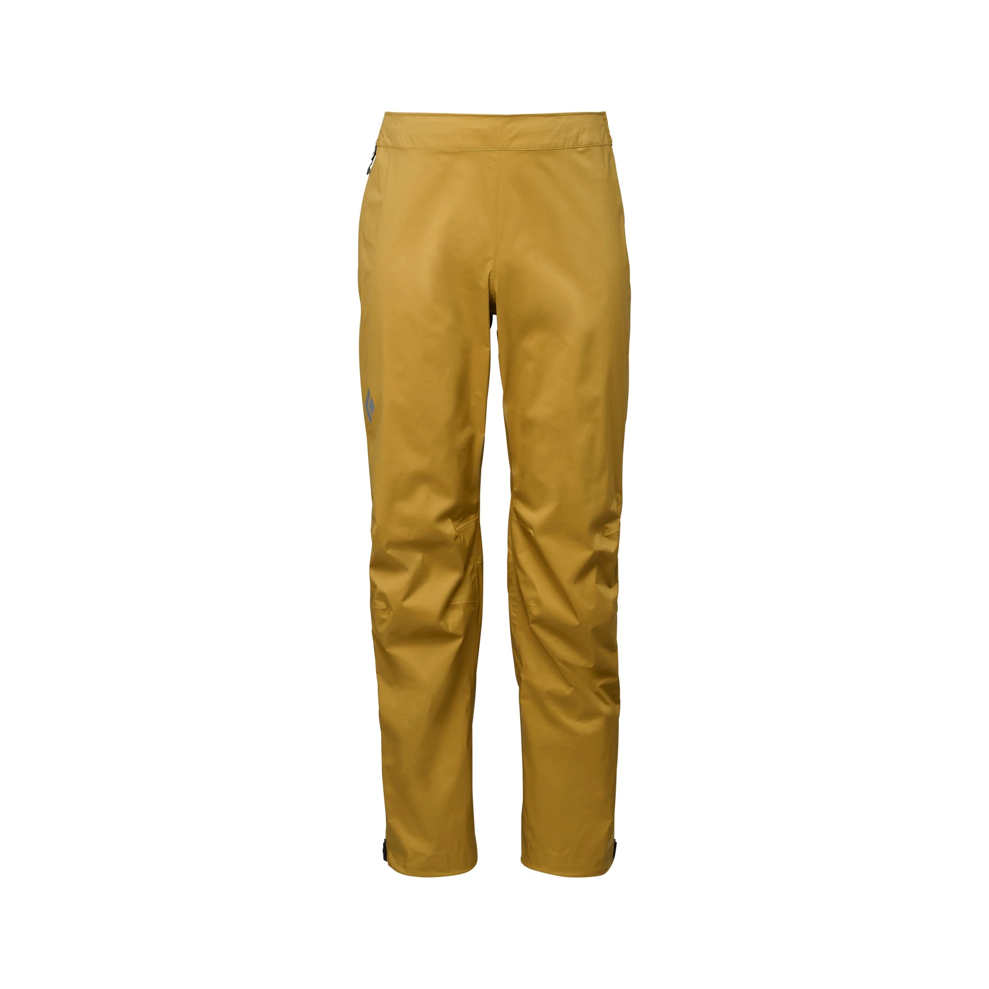 Mustard yellow pants on a white background
