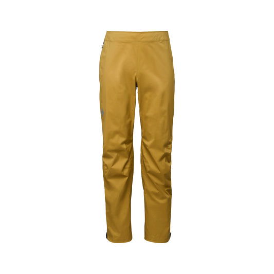 Mustard yellow pants on a white background
