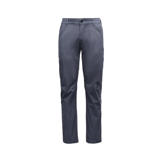 Dark gray pants on a white background