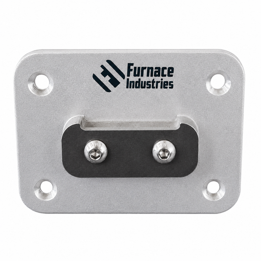 Furnace climbing hold with dugout design