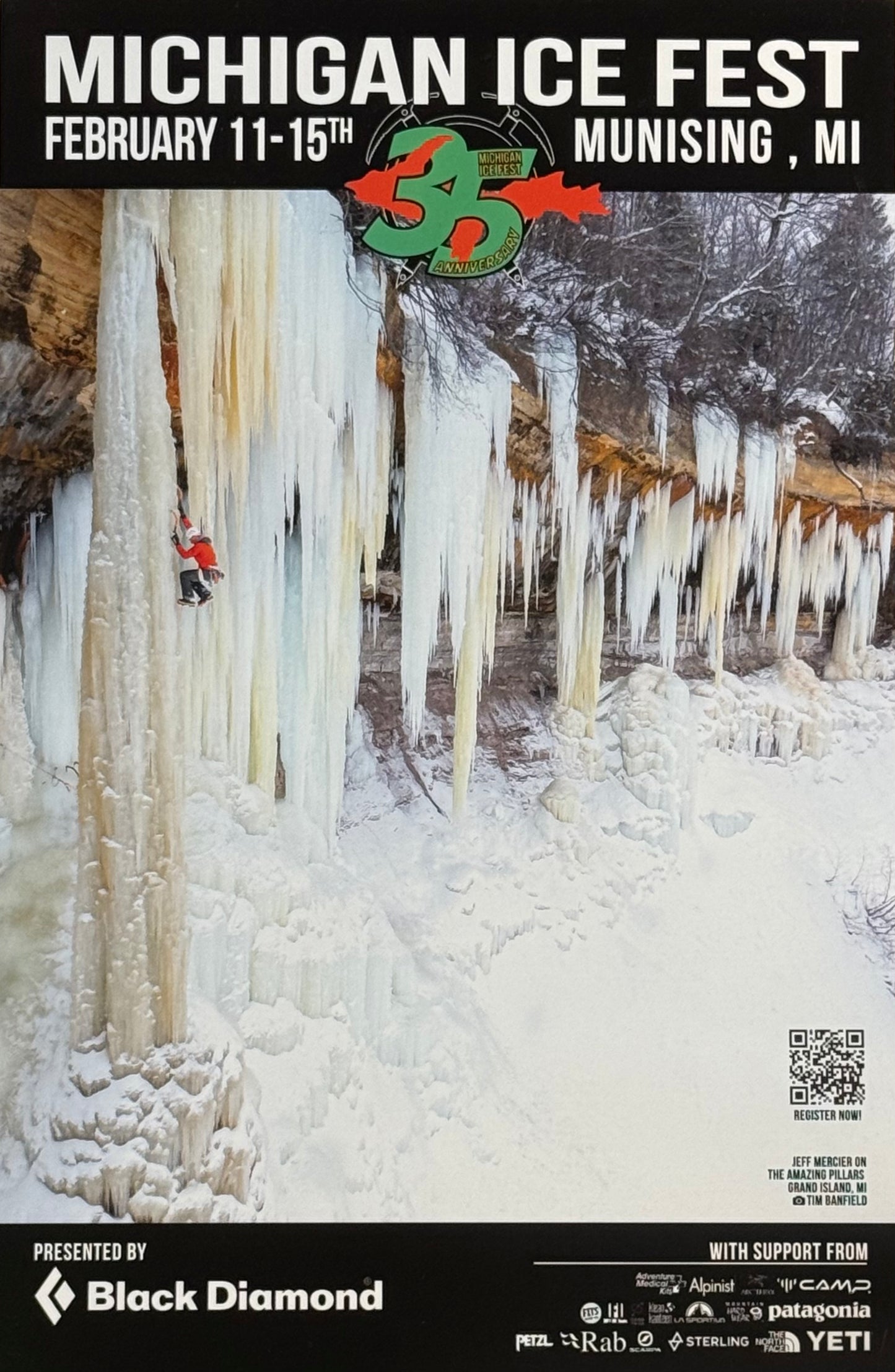 Michigan Ice Fest Poster 2026