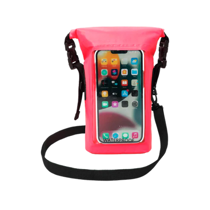 Gecko Waterproof Phone Tote with Belt Loop & Shoulder Strap