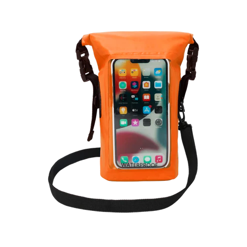 Gecko Waterproof Phone Tote with Belt Loop & Shoulder Strap