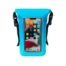 Load image into Gallery viewer, Gecko Waterproof Phone Tote with Belt Loop &amp; Shoulder Strap
