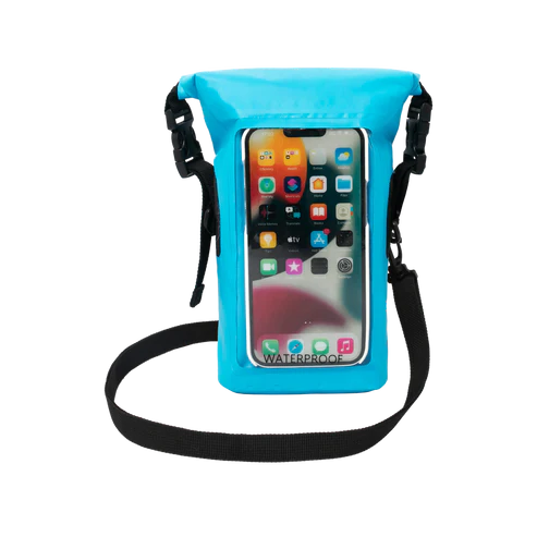 Gecko Waterproof Phone Tote with Belt Loop & Shoulder Strap