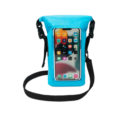 Gecko Waterproof Phone Tote with Belt Loop & Shoulder Strap