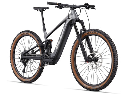 Mountain bike with Maxxis tires on a white background