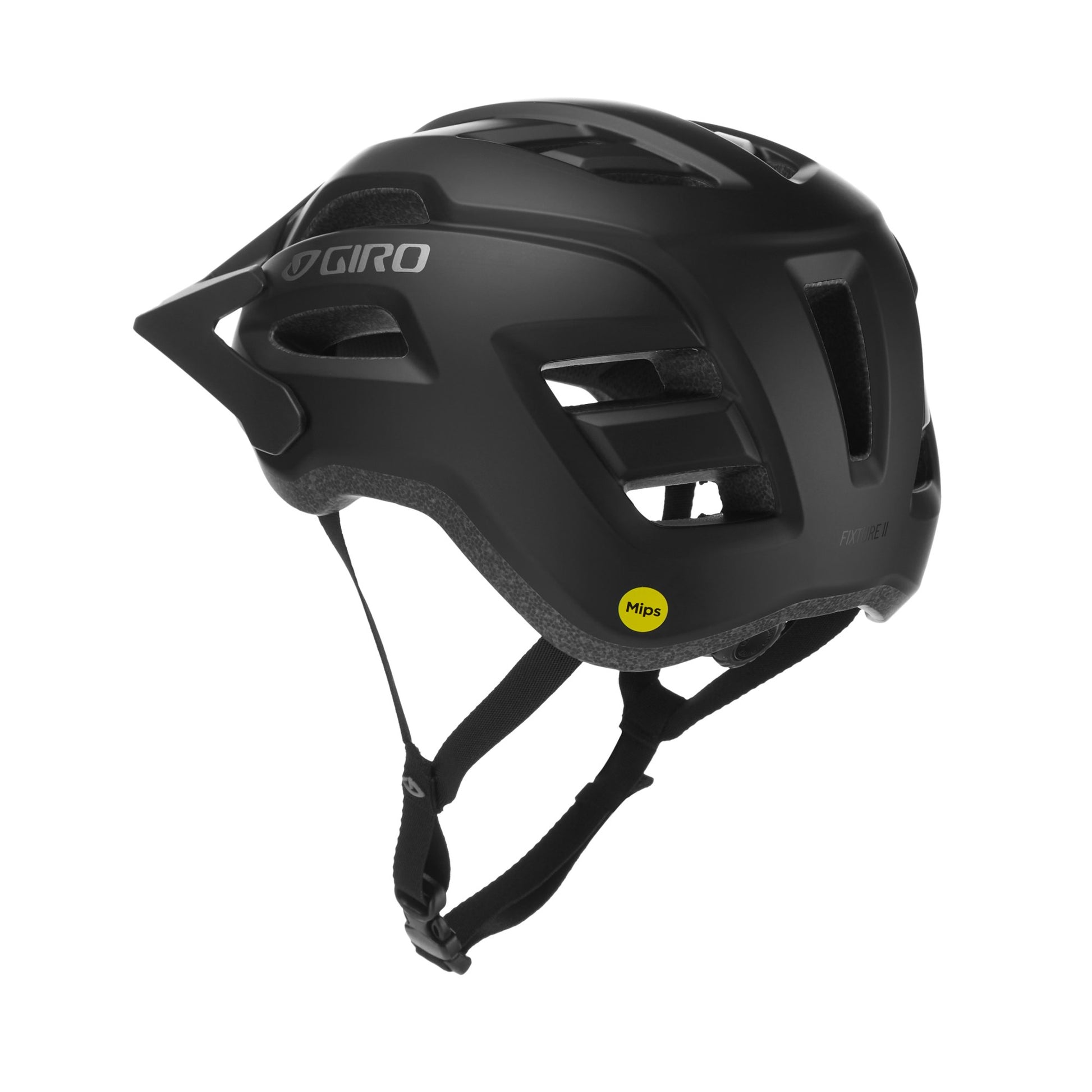 Black Giro helmet on a white background