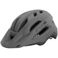 Gray Giro helmet on a white background