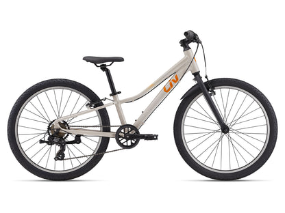 White bicycle with black tires on a white background
