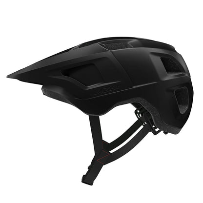 Black helmet on a white background