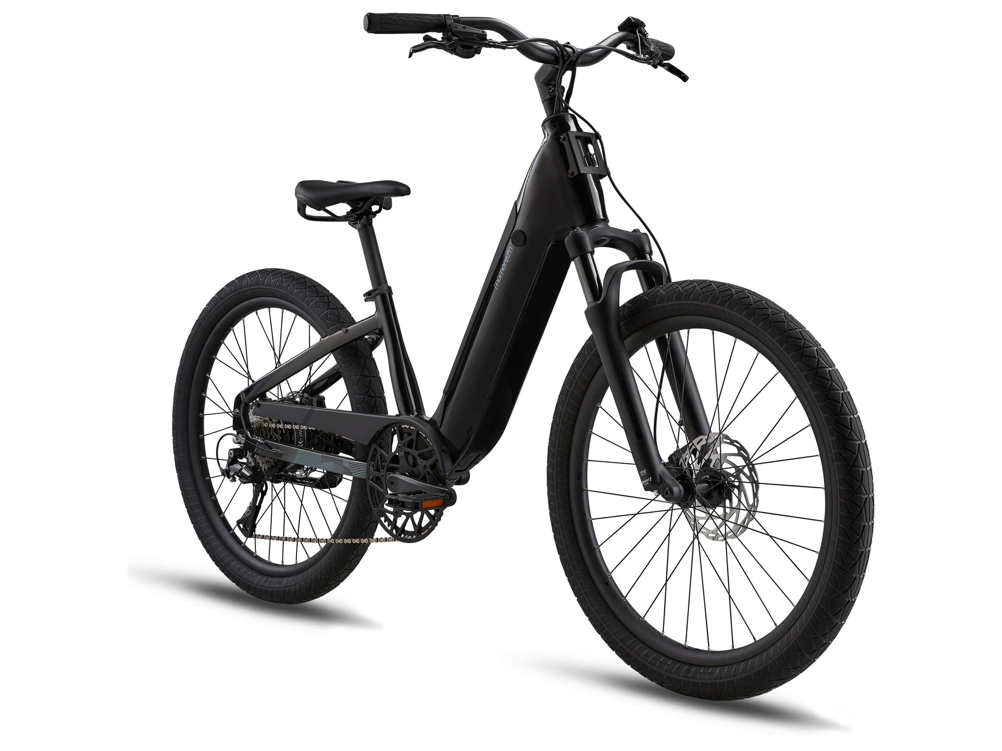 Black momentum e-bike