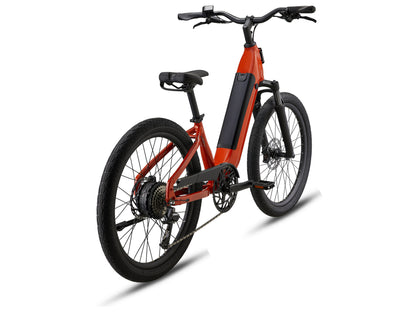 orange momentum e-bike