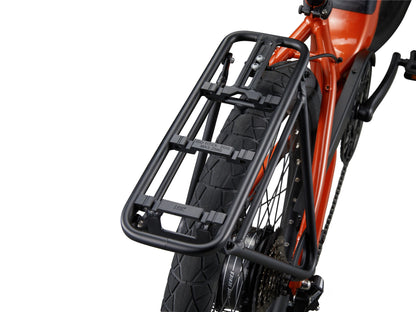 accessory rack mounted on momentum e-bike