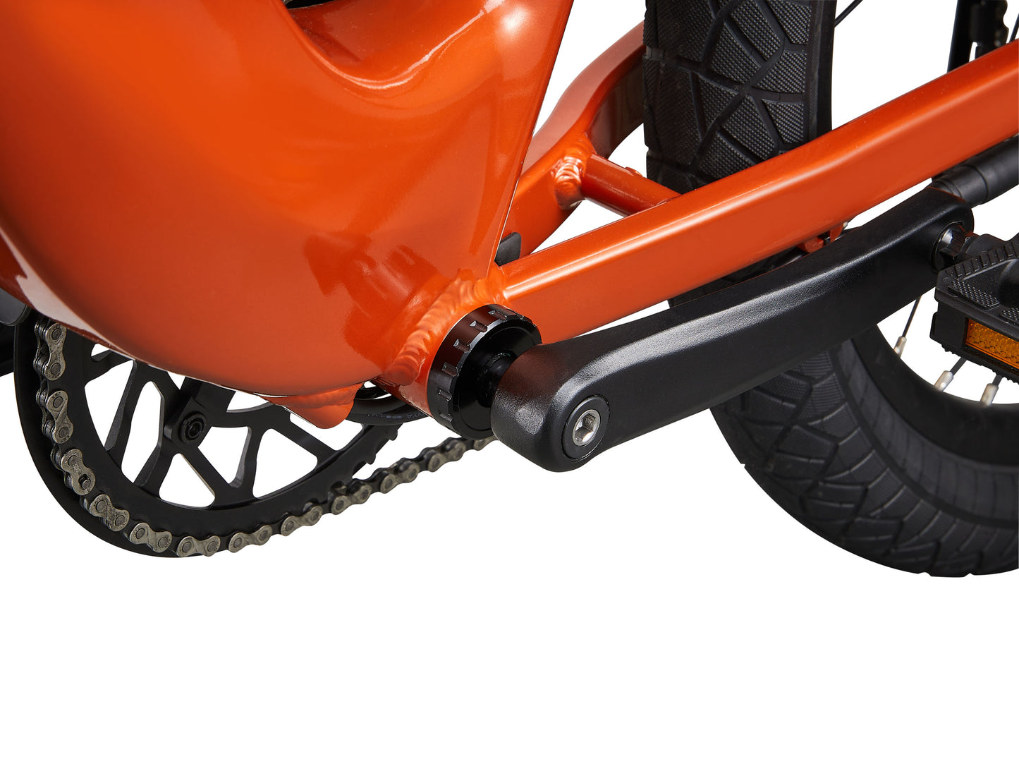 cranks and torque sensor on momentum e-bike