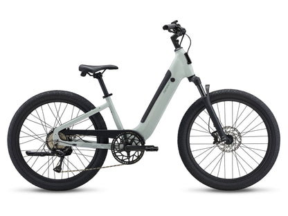 White momentum e-bike