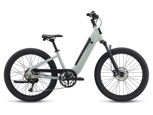 White momentum e-bike