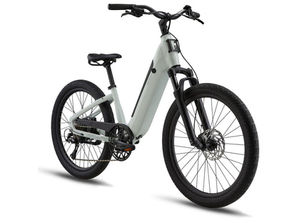 White momentum E-bike