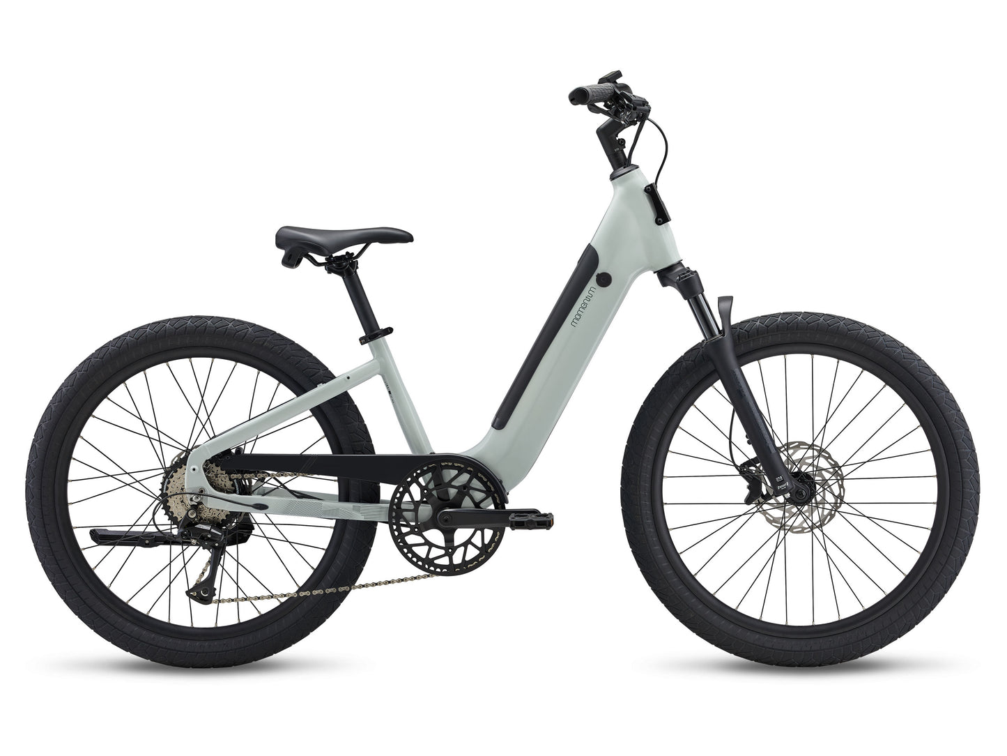 white momentum e-bike