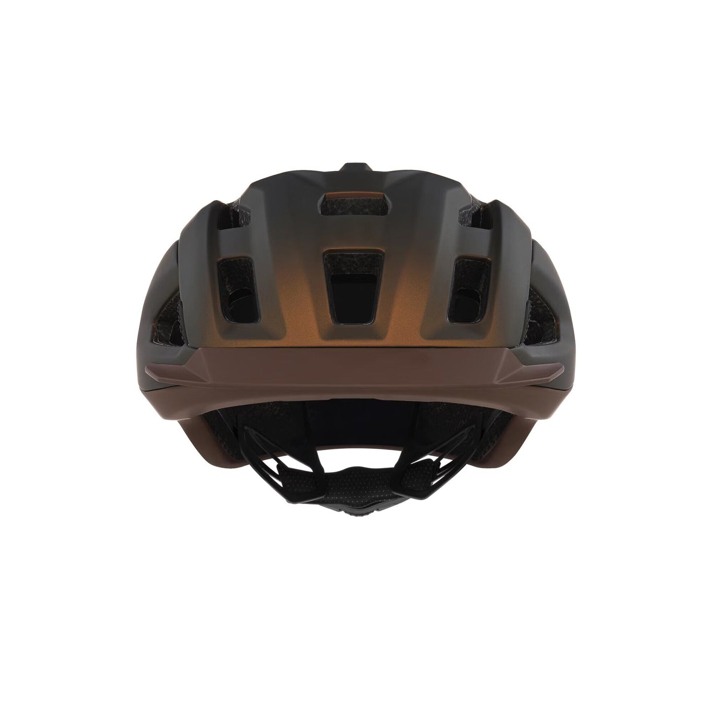 Brown helmet on a white background