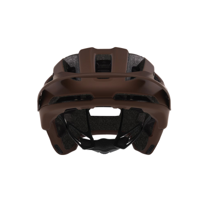 Brown helmet on a transparent background